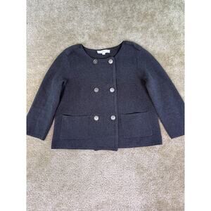 LOFT Double Breasted Cardigan Sweater Blazer Women's Size Small D949